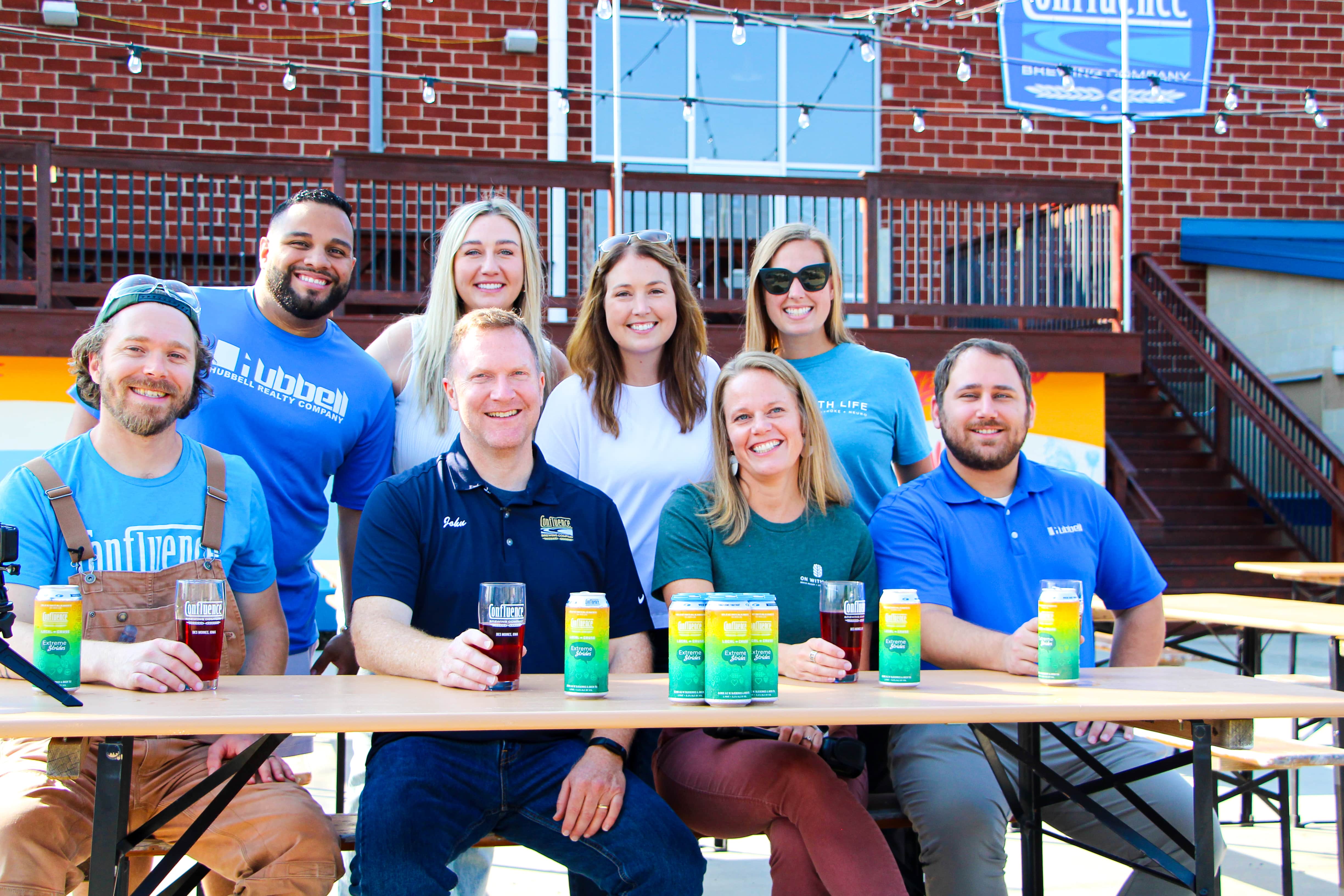 Hubbell, Confluence and On With Life at beer launch